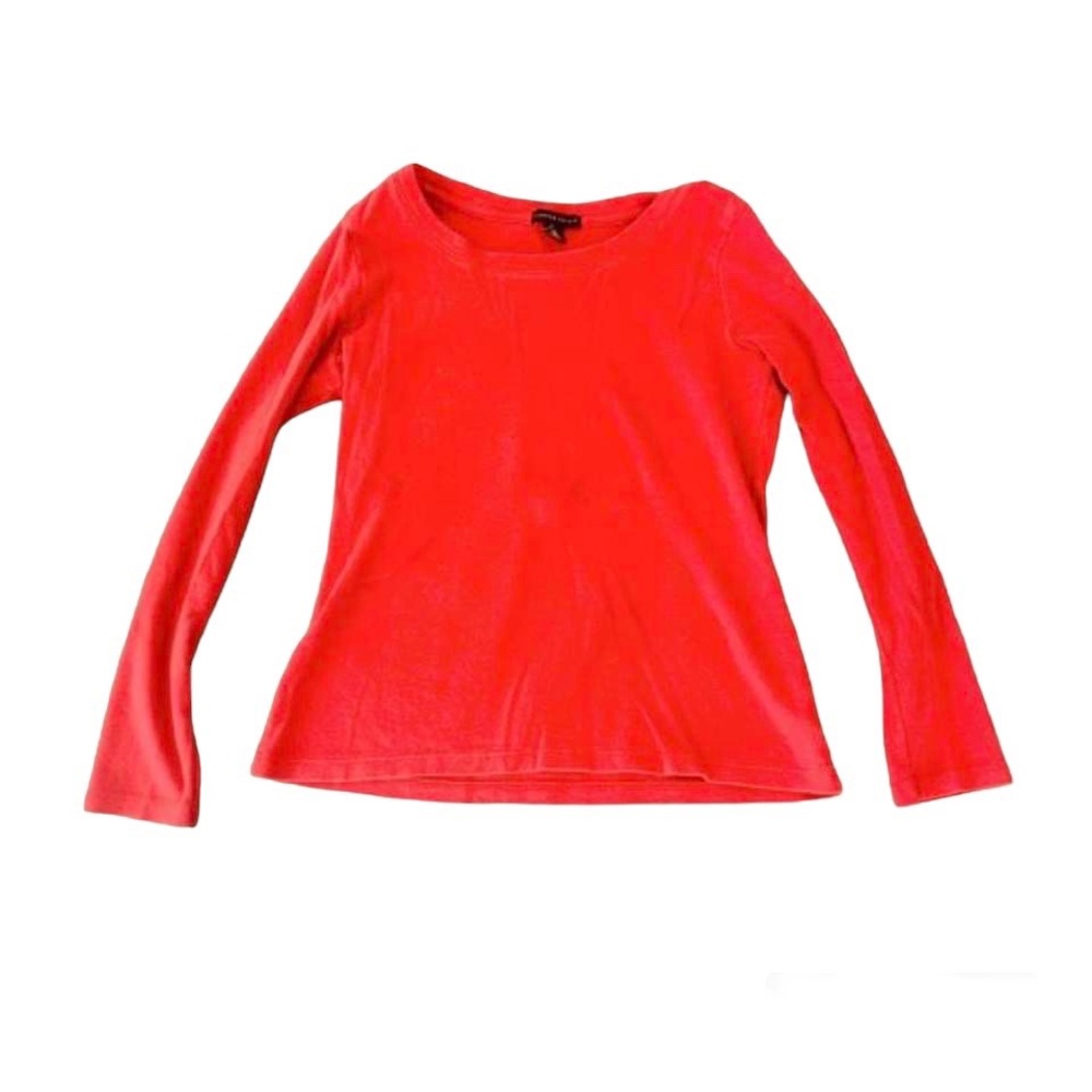 Carole Little Red Long Sleeved Shirt